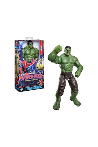 Spider-man: Yepyeni Bir Gün Titan Serisi Hulk Aksiyon Figürü, 4 Yaş Ve Üzeri Çocuklar İçin 29,7 Cm Süper Kahraman Oyuncakları