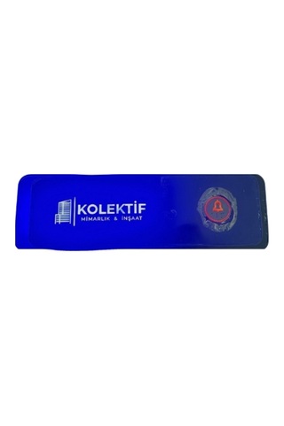 Logolu Led Işıklı Isimli Dekoratif Kapı Zili Butonu