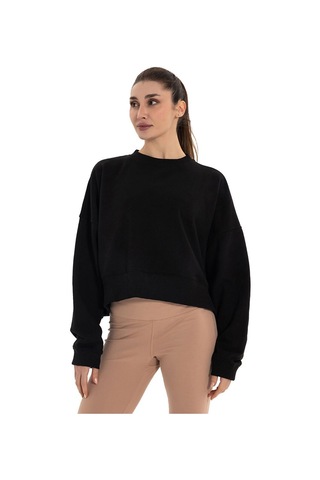 Inguz Oversize Sweatshirt Siyah
