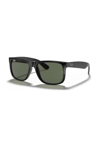 Ray-ban Rb 4165 60171 55 Justin Unisex Kare Siyah Kemik Güneş Gözlüğü