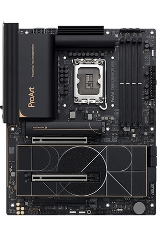 Asus Proart Z890-Creator WİFİ 9000 MHz OC DDR5 M.2 1851P ATX Anakart