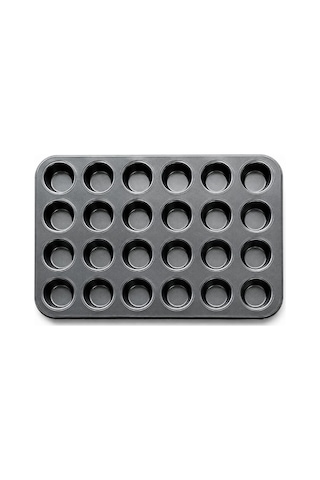 24 Bölmeli Metal Muffin Kek Kalıbı Çok Renkli