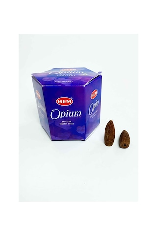 10 Adet Geri Akış Backflow Şelale Tütsü Konisi Tütsü Back Opium Çiçeği Kokulu