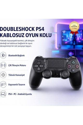 Hızlı Store Doubleshock PS4 Kablosuz Oyun Kolu