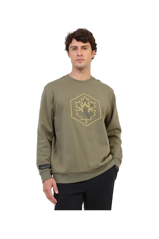 Lumberjack Ml Arman 16nat26-4 6pr Erkek Sweatshirt Haki