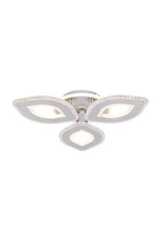 Eray Aydınlatma T008-3 Krom Kumandalı Led Avize Krom