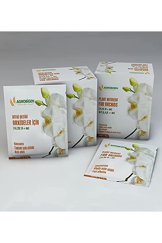 Agrobigen Orkideler İçin Bitki Besini Katı-2 Gr X 24 Adet Diğer
