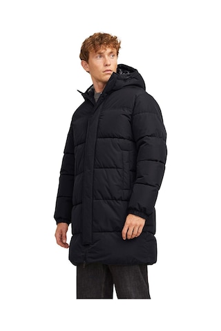 Jack & Jones 12256980 Jjebradley Long Puffer Sn Siyah 001