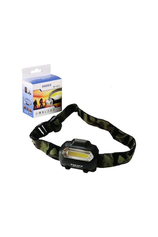 Police Pc - 1917 Cob Led Kafa Feneri Siyah