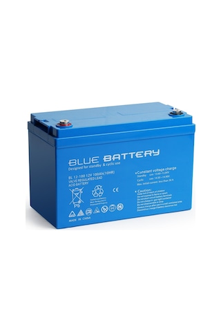 12 Volt 100 Amper Jel Akü Derin Döngü Blg12-100 Deep Cycle