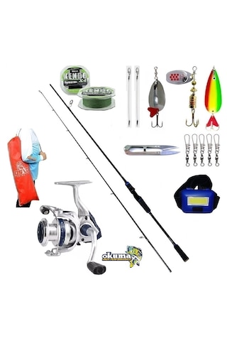 Aria-4000a Oslo Legend 270cm 7-40gr Turna Spin Olta Takımı Seti