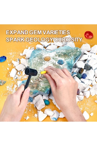 Dünyanın Kayaları Ve Mineralleri Araştırma Seti 3d Puzzle G0801