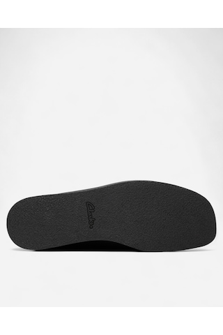 Clarks Wallabeeevo Bt Black Leather, M 7 Erkek Siyah Bot 26179710 Siyah