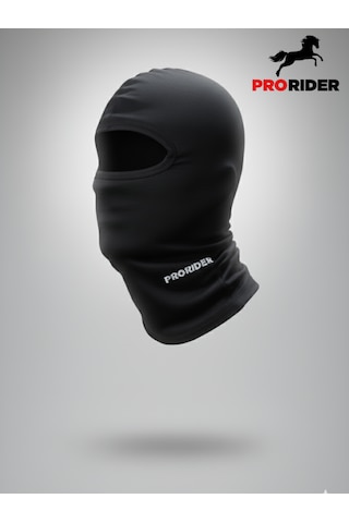 Motosiklet Balaklava %100 Pamuklu Kar Maskesi Kayak Ve Sporcu Maskesi Siyah