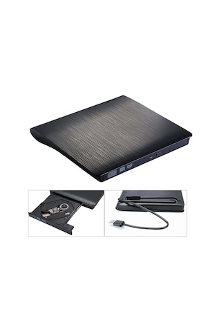 Alfalink Al-DVD15 USB 3.0 Ultra Slim Taşınabilir Dvd Optik Yazıcı