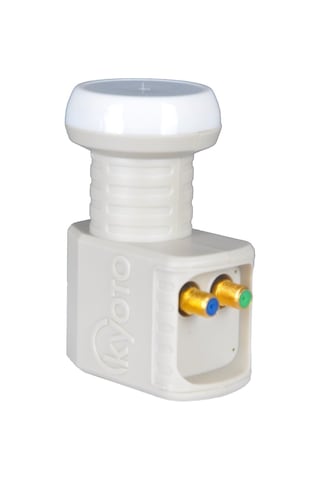 Kyoto İkili 2 Çıkışlı Full Hd 4k Uydu Elembi Lnb-sürgülü Su Koruma Kapaklı