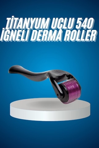 Titanyum Uçlu Derma Roller 540 İğneli 1 Mm Gözenek Azaltıcı Akne İzlerine Uygun Tkdytgsw3jbı5hdos4q