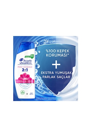 Head & Shoulders İpeksi Yumuşaklık 2si1 Arada Şampuan 300 ML