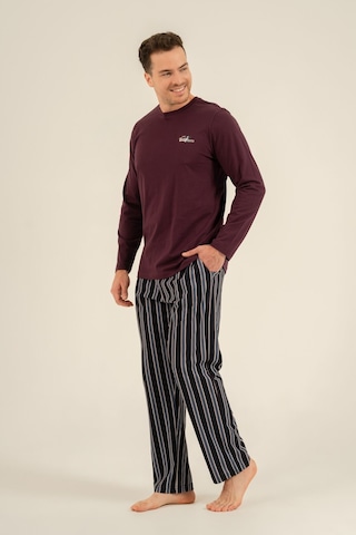 Arnetta Erkek Everything Is Possible Mor Uzun Kol Pijama Takım Ar3835-s-v1 Ar3835-s-v1