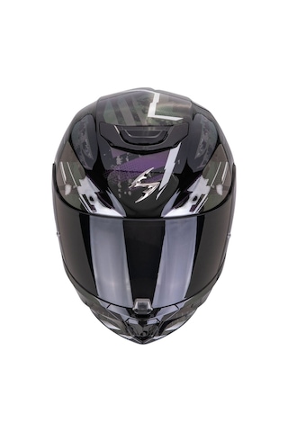 Scorpion Exo 391 Clutter Kapalı Motosiklet Kaskı Siyah
