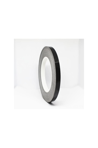 Youmex Altın Renkli 1cm Genişlikli 50m Uzunlukta Suya Dayanıklı İç Dekorasyon Sticker Bandı - Siyah Siyah