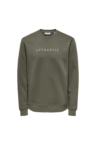 Only Erkek Sweatshirt .22030625 Açık Kahve