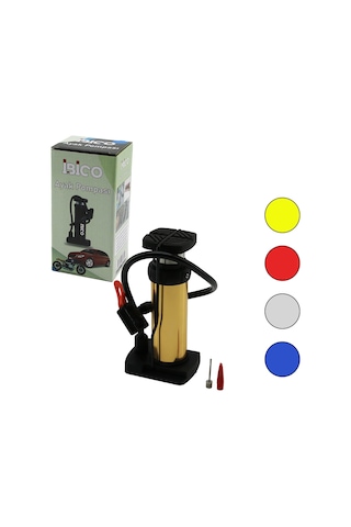 Dikey İnce Pistonlu Ayak Pompası - Oto/bisiklet/top
