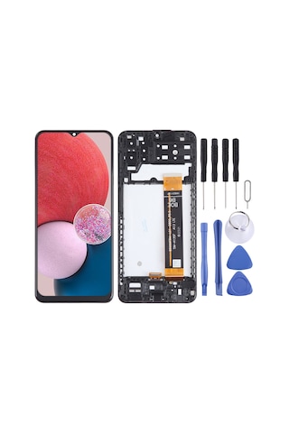 Samsung Uyumlu Galaxy Sm-a135 A13 Ekran Lcd Full Çıtalı
