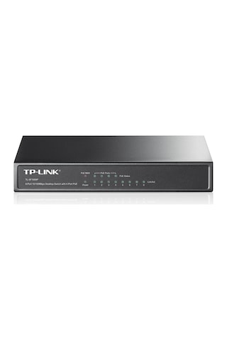 TP-Link Tl Sf1008P 8 Port 4 Port Poe 10 100 Mbps Switch Çelik Ka