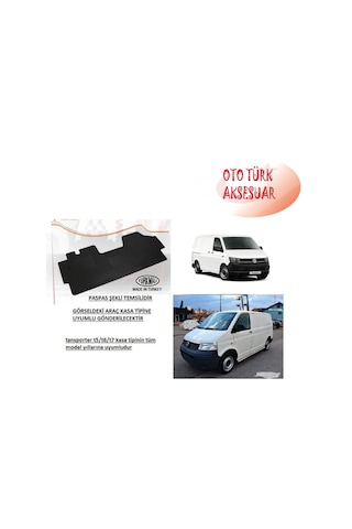 Vw Transporter T5 - T6 - T7 Minibüs Ve Panelvan Kauçuk Paspas Ön