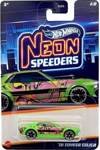 Hot Wheels Neon Speeders '70 Toyota Celica Hrw67 Hot Wheels Neon Speeders '70 Toyota Celica Hrw67