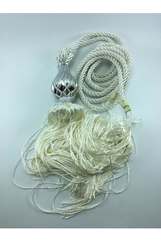 Kruvaze Bağlama Aparatı Halat Kordon Fon Perde Kornişe Takmatik T (469508894)
