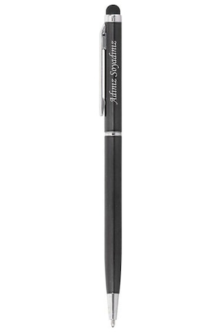 Bk Gift Kişiye Özel Gri Termo Deri Defter Ve Touchpen Kalem Seti -4, Kurumsal Ve Özel Hediye, Yeni İş Hediyesi Kobitmeyencom36039 Bk Gift