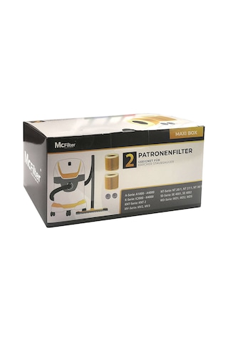Magic Bags Karcher Uyumlu 2adet Se4001,se4002,wd1,wd2,ws3,mv2,mv3 Süpürge Silindirik Hepa Filtresi 2 Adet