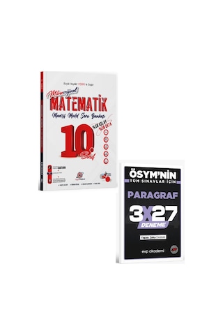 Orijinal 2027 10. Sınıf Matematik Mikro Orijinal Maarif Model Soru Bankası+ Evp Akademi Paragraf Orijinal 2027 10. Sınıf Matematik Mikro Orijinal Maarif Model Soru Bankası+ Evp Akademi Paragraf