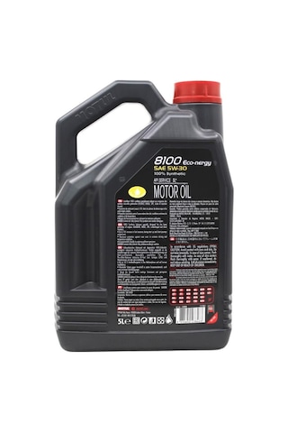 Motul 8100 Eco-Nergy 5W-30 Tam Sentetik Motor Yağı 4 x 5 L