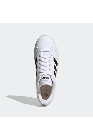 Adidas Grand Court Base 2.0 Erkek Günlük Spor Ayakkabı Beyaz 42 Beyaz