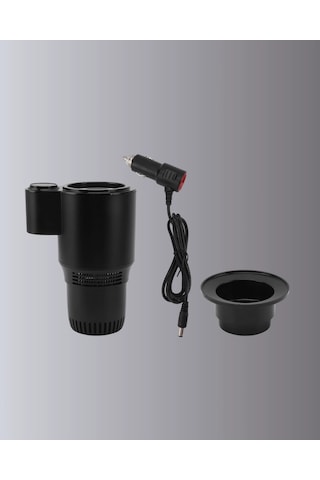 Araç İçi Isıtıcı Soğutucu Bardaklık 60 C Isıtma 4 C Soğutma Çok Renkli