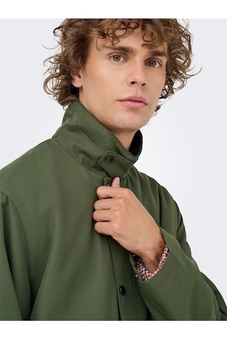 Only & Sons Onskosmo Padded Jacket Otw Vd Erkek Yeşil Ceket - 22034856