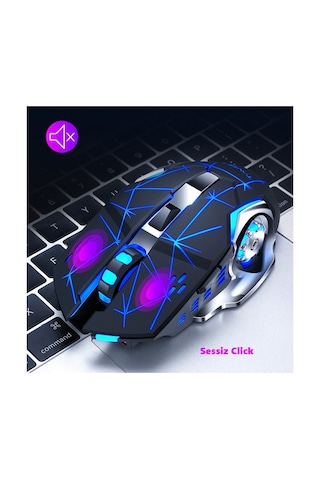 Raynox RX-GM809 Wireless RGB Şarjlı Optik Oyuncu Mouse