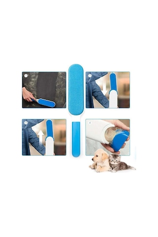 Pribor Tüy Toz Temizleyici Fırça Seti Çift Taraflı