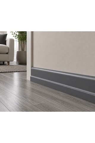 Laminant Parke Süpürgelik S Model 8cm Antrasit 227