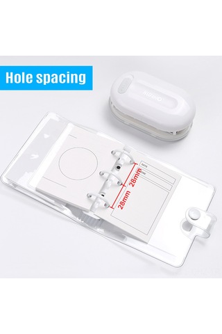 Aubyhe 99a3 3 Delikli Delici - 28.5mm Aralık, 5 Yaprak 80g Kapasitesi, 7mm Giriş Derinliği, Ölçü Skalalı Abs-demir, El Defteri Ve El İşleri İçin Yeşil Yeşil