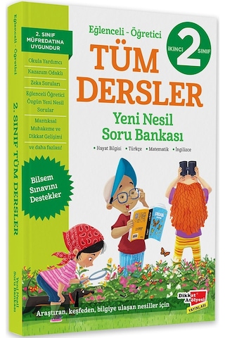 2. Sınıf Tüm Dersler Yeni Nesil Soru Bankası Dikkat Atölyesi