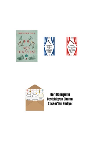 Aşk Hikâyesi + Jennifer In Düğünü Ciltli + Darbe: Kan Ve Sultan Ciltli + Okuma Sticker'ları