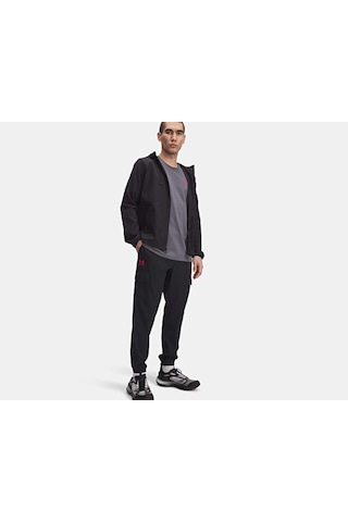 Under Armour Ua Vibe Woven Cargo Pants Erkek Günlük Kargo Eşofman Altı 1386558-002 Siyah Siyah