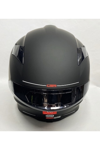 Mt Targo S A1 Şeffaf Vizörlü V-14B Kapalı Kask Mat Siyah