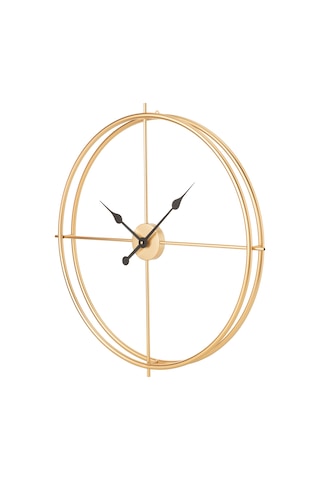Mudo Home Clara Gold Duvar Saati 60cm Altın