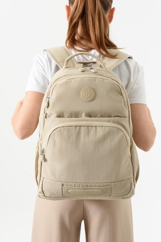 Louisiana Polo Bolsas Kadın Sırt Çanta Bej 1093 Bej