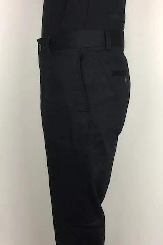 Toricelli Dmctekstil Erkek Klasik Kesim Trc-703 Kalıbı Rahat Boru Paça Yandan Cepli Yazlık Keten Pantolon Siyah